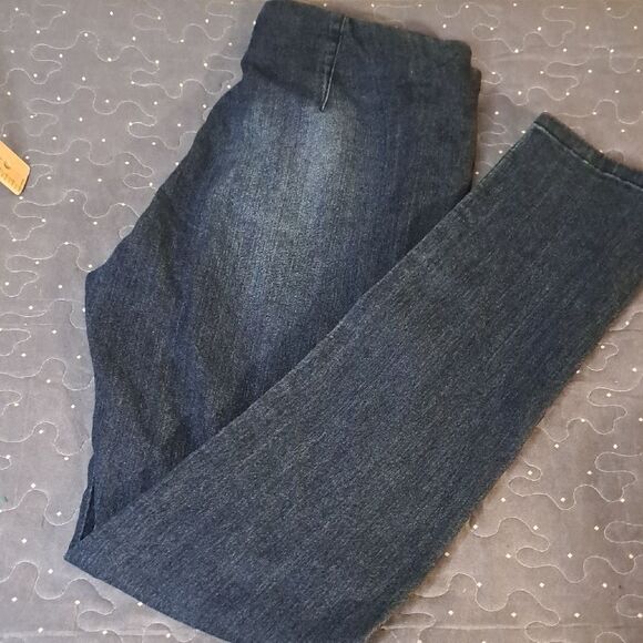 WAX Jean Women's Blue Jeans size large - Picture 1 of 8
